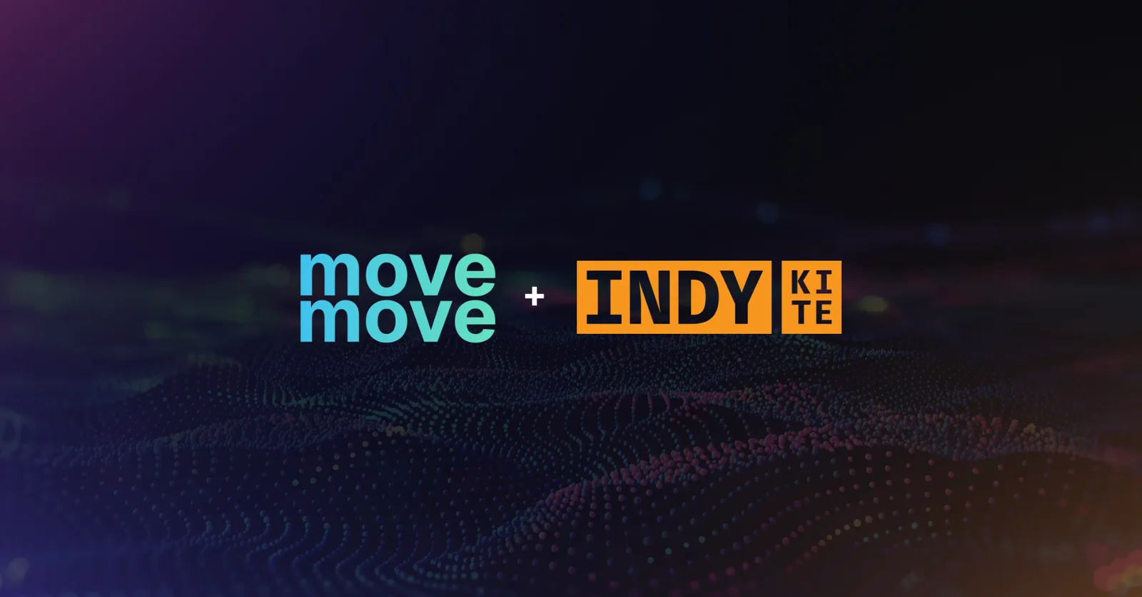 The movemove and IndyKite logos connected by a data-trust link